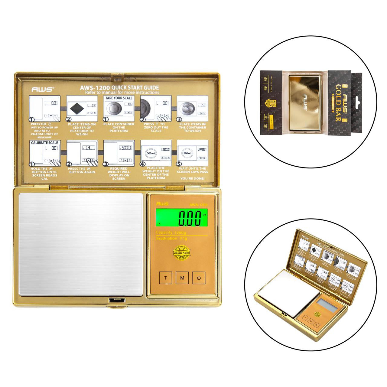 AWS GOLD BAR - 1200 X 0.1G