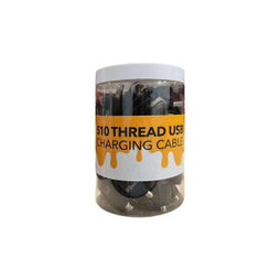 B-Buzz'n 510 Theard USB Charging Cable- 20Ct