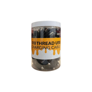 B-Buzz'n 510 Theard USB Charging Cable- 20Ct