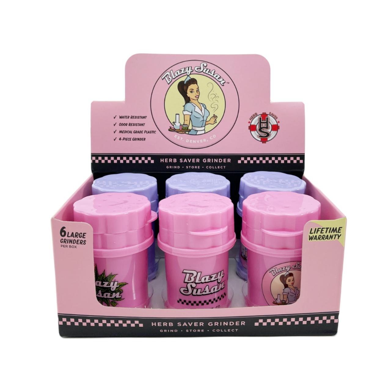 BLAZY SUSAN HERB SAVER - GRINDER -1PK