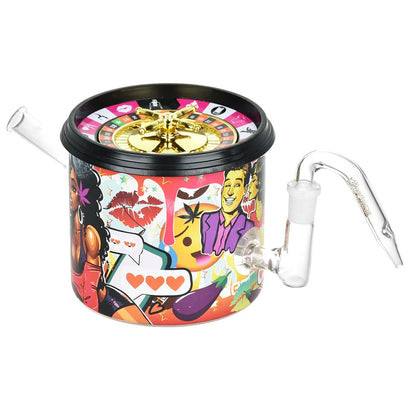 PUFF N' PLAY - ROULETTE WATER PIPE W/LED