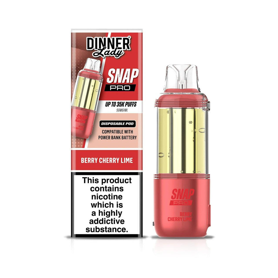 Dinner Lady Snap Pro Pre-filled Replacement Pod (35000 Puffs)