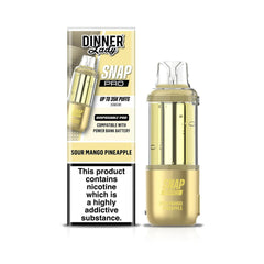 Dinner Lady Snap Pro Pre-filled Replacement Pod (35000 Puffs)