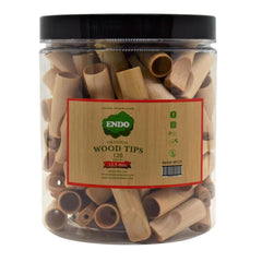 Endo Wood Tips Jar 120CT
