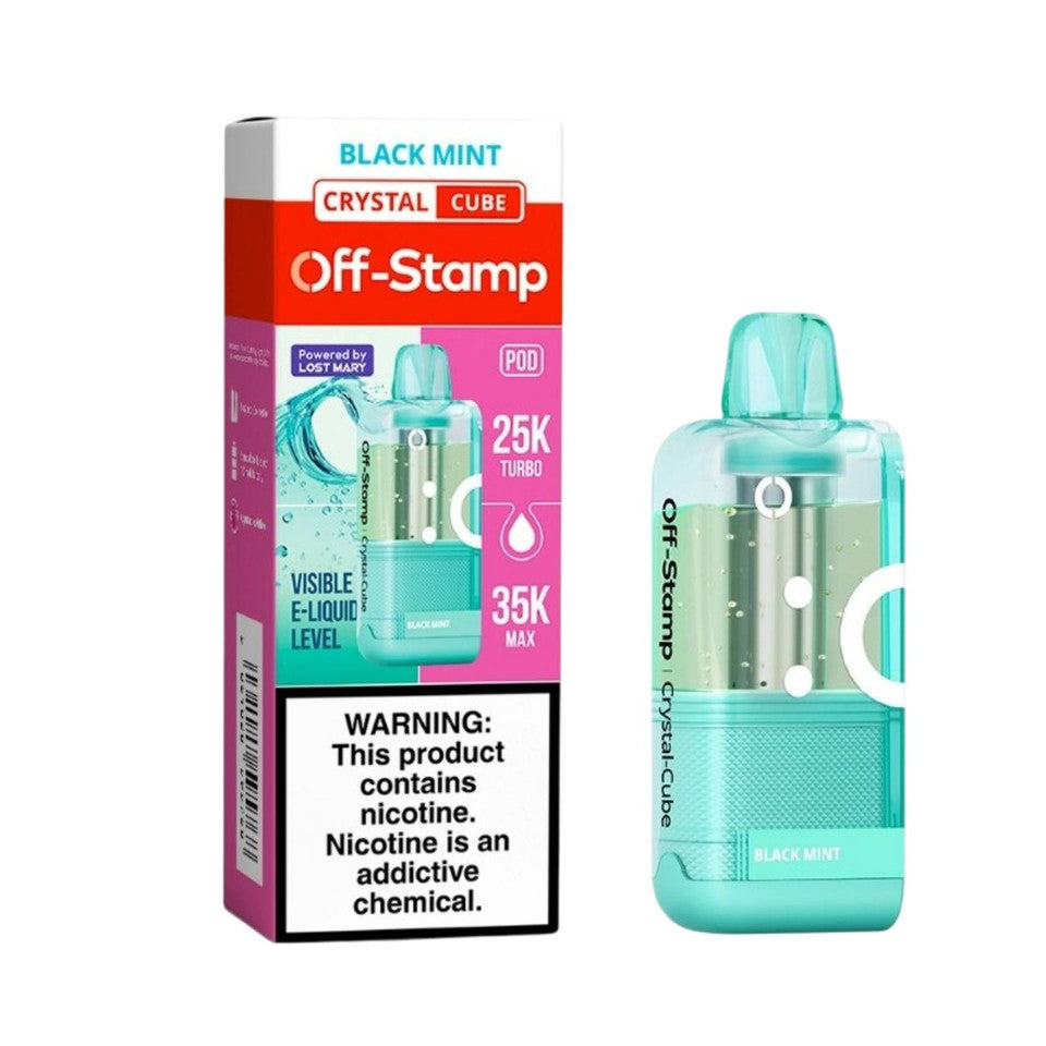 Off Stamp Crystal Cube Pre-filled Disposable Replacement Pod (35000 Puffs)