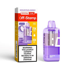 Off Stamp Crystal Cube Pre-filled Disposable Replacement Pod (35000 Puffs)