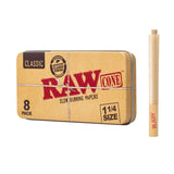 Raw 1-1/4 Cones 1PK-8CT Classic