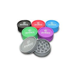 Shred Master Hemp Grinder 2 Piece (24 COUNT)