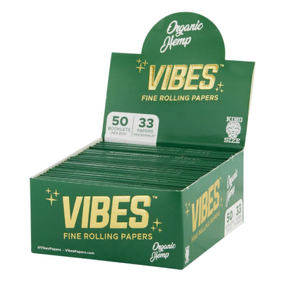 VIBES PAPERS 1-1/4 TIPS 1PK-50CT