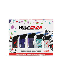 Wulf Mods Omni Dab Tool Torch Assorted Colors (Pack of 18)
