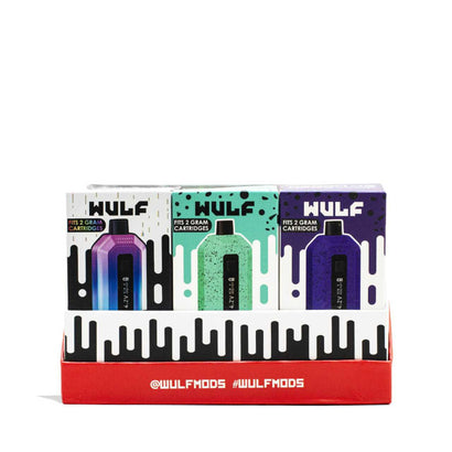 Wulf Mods Recon 4G Dual Cartridge Battery Assorted Colors (Pack of 9)