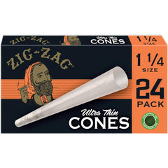 Zig Zag 1-1/4 Cones 1PK-24CT