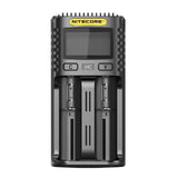 NiteCore UM2 Charger | 2-Channel Charger Intelligent USB Charger, IMR / Ni-MH / Ni-Cd / LiFePO4