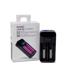 Efest LUSH Q2 Charger with 2 x 18650 (3100mAh) Battery