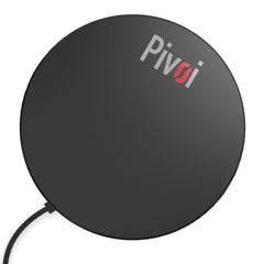 Pivoi QI Fast Wireless Charger Pad (Black)