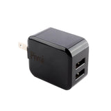 Pivoi 12 W Output Dual USB Wall Charger (Black)