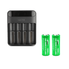 Efest LUSH Q4 Charger with 2 x 26650 (4200mAh) Battery
