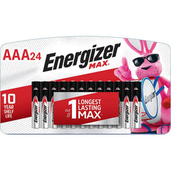 Energizer AAA Batteries (24 Count), Triple A Max Alkaline Rechargeable Batteries