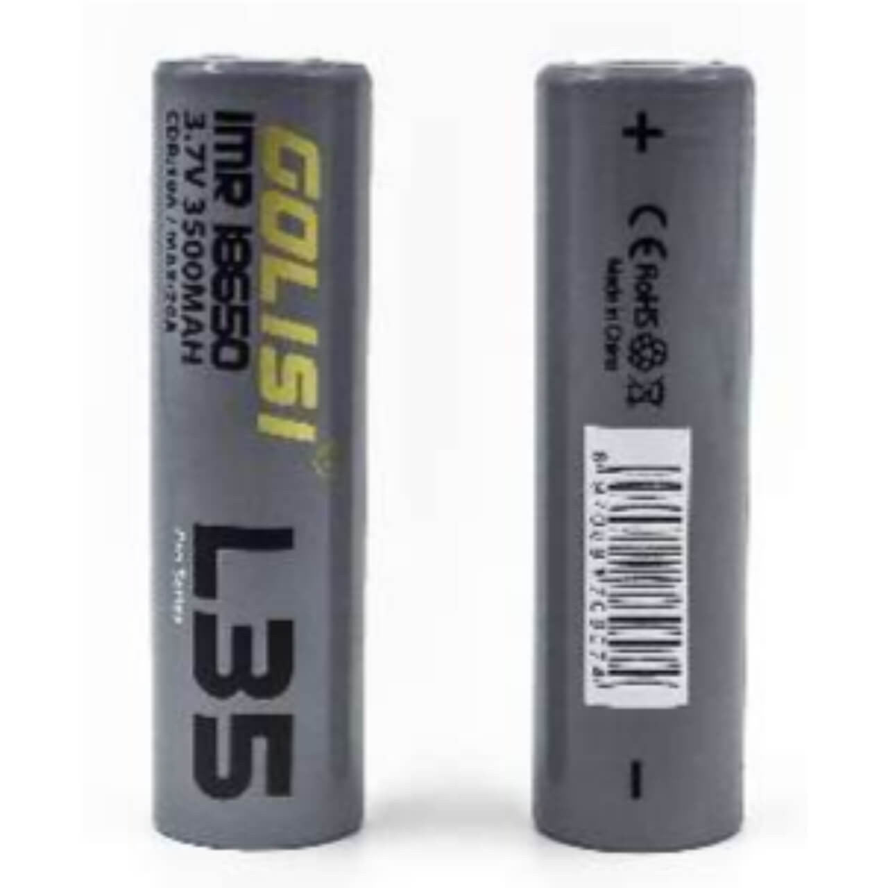 Golisi L35 3500mAh 10A 18650 Battery | Pack of 2 Battery