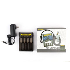 NiteCore Q4 Charger | 4-Channel Quick Charger for 18650, 16340 etc