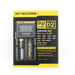 NITECORE D2 DIGICHARGER UNIVERSAL CHARGER 18650 RCR123A 17650 17670 14500 AA AAA
