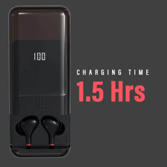 Pivoi 8P True Wireless Earphone with 10000mAh Powerbank Charging Case