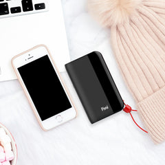 Pivoi 10000mAh Power Bank with Built in Cable