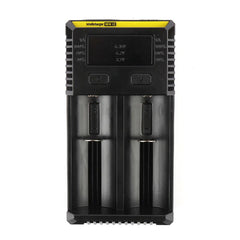 NiteCore i2 Intellicharger Two-Channel Charger - for 18650 etc